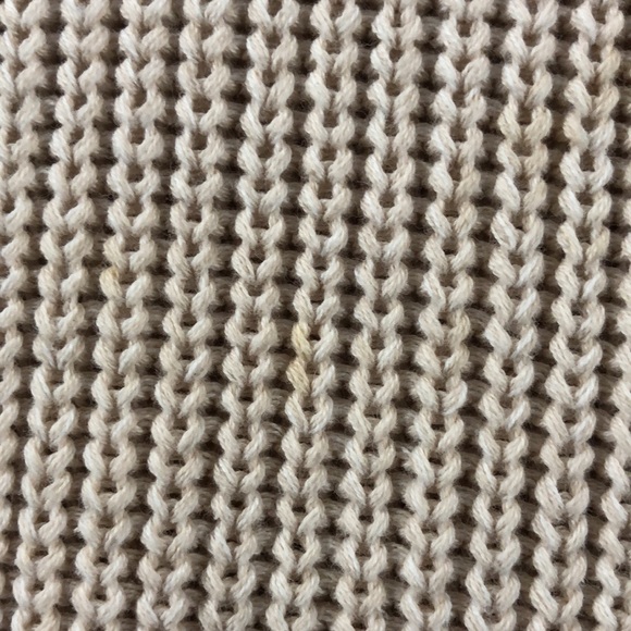 Line The Label Peach Chunky Oversized Drop Shoulder Sweater - Picture 7 of 9